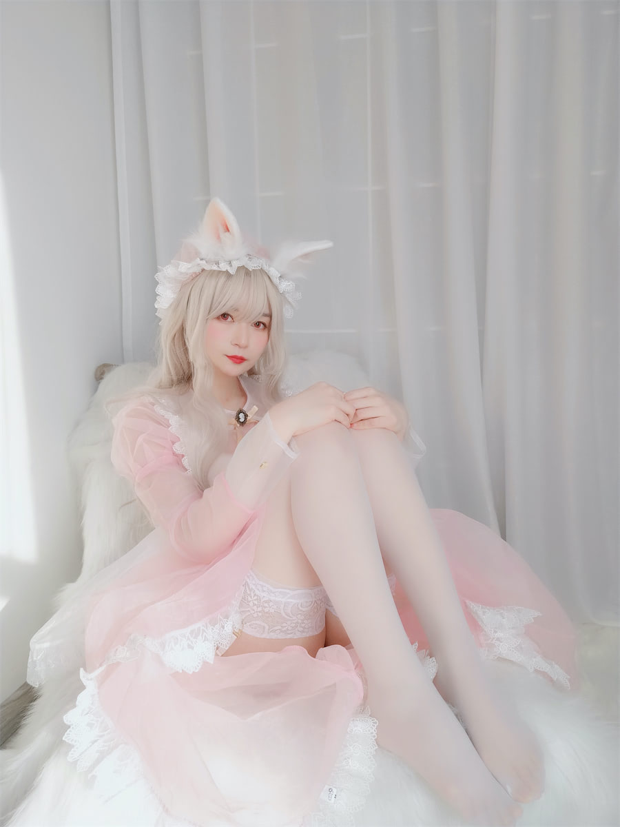 白银81 粉色透明女仆小兔子1