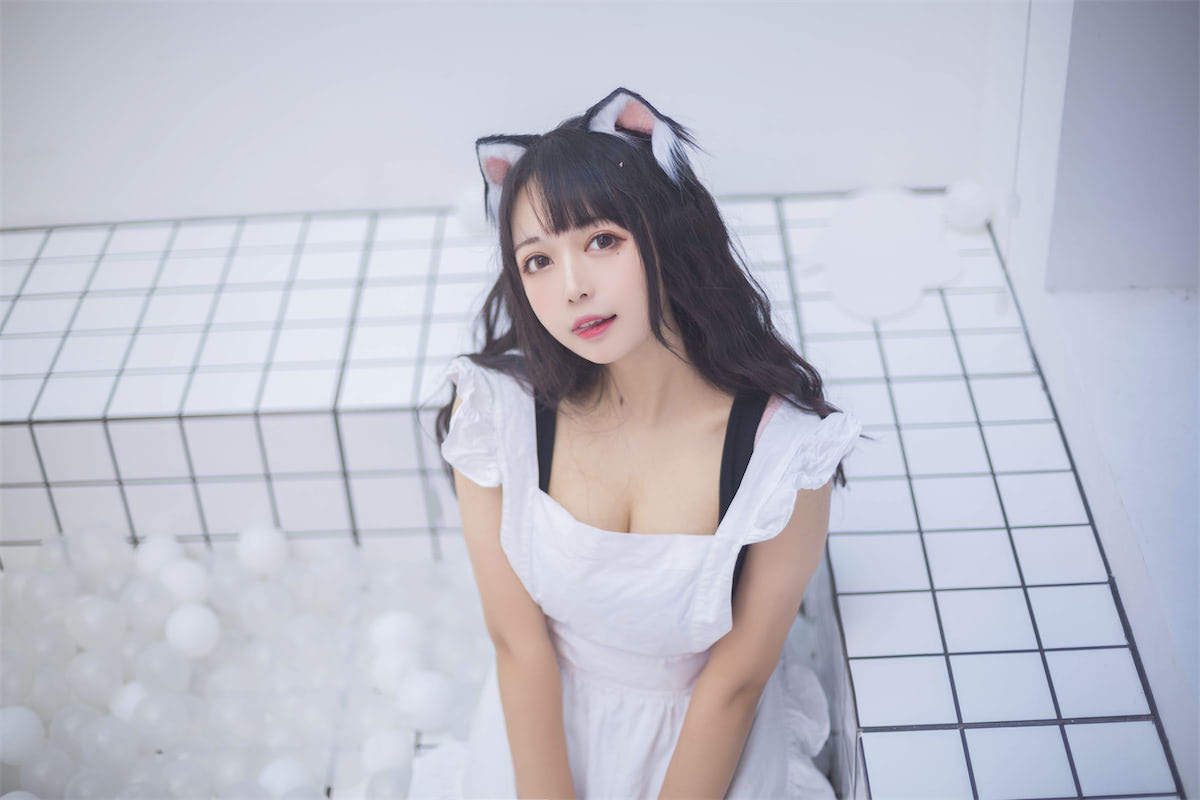 黑猫猫OvO 猫女仆浴缸2