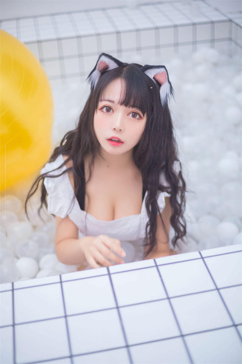 黑猫猫OvO 猫女仆浴缸3