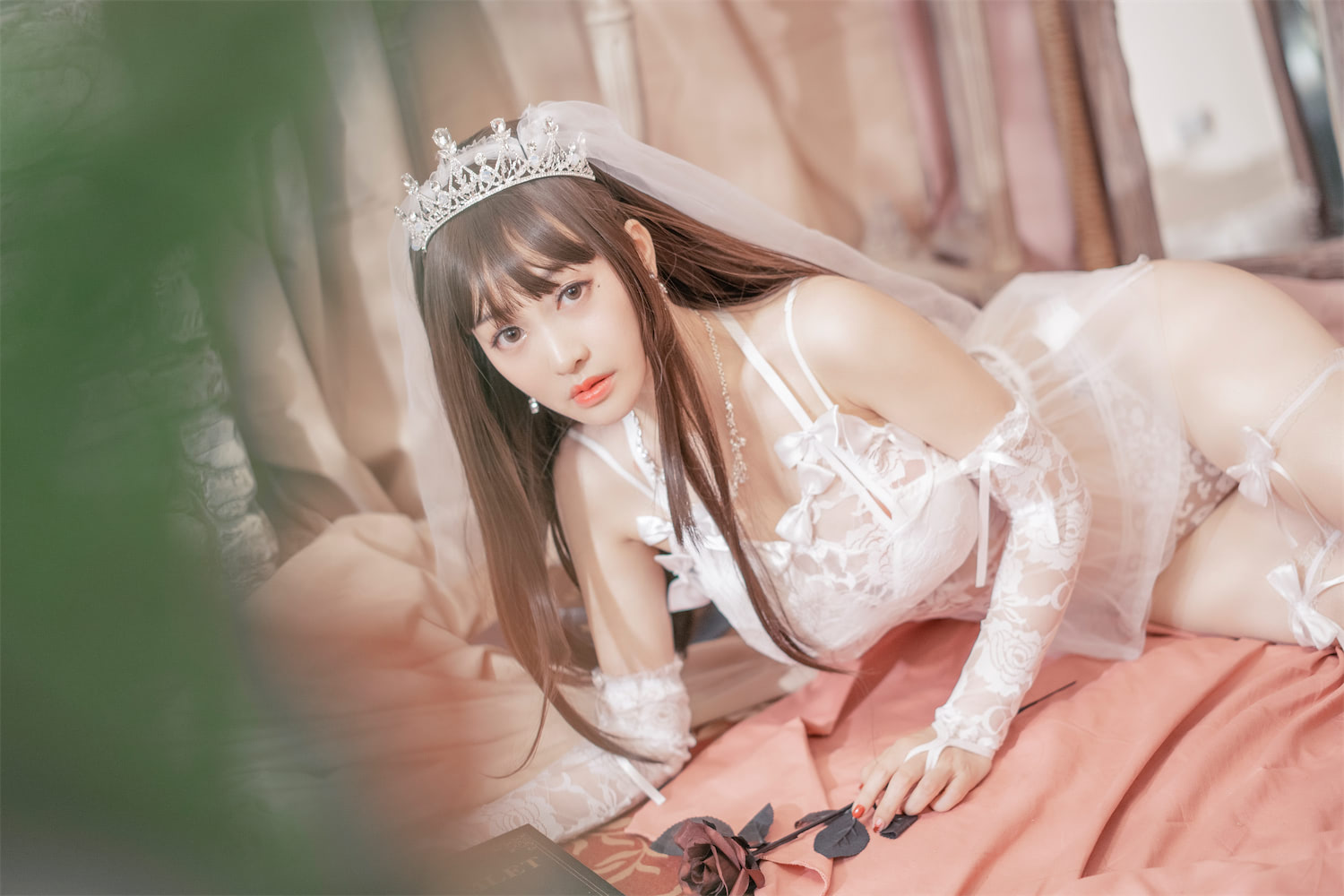 脱尾巴Mizuki 婚纱1