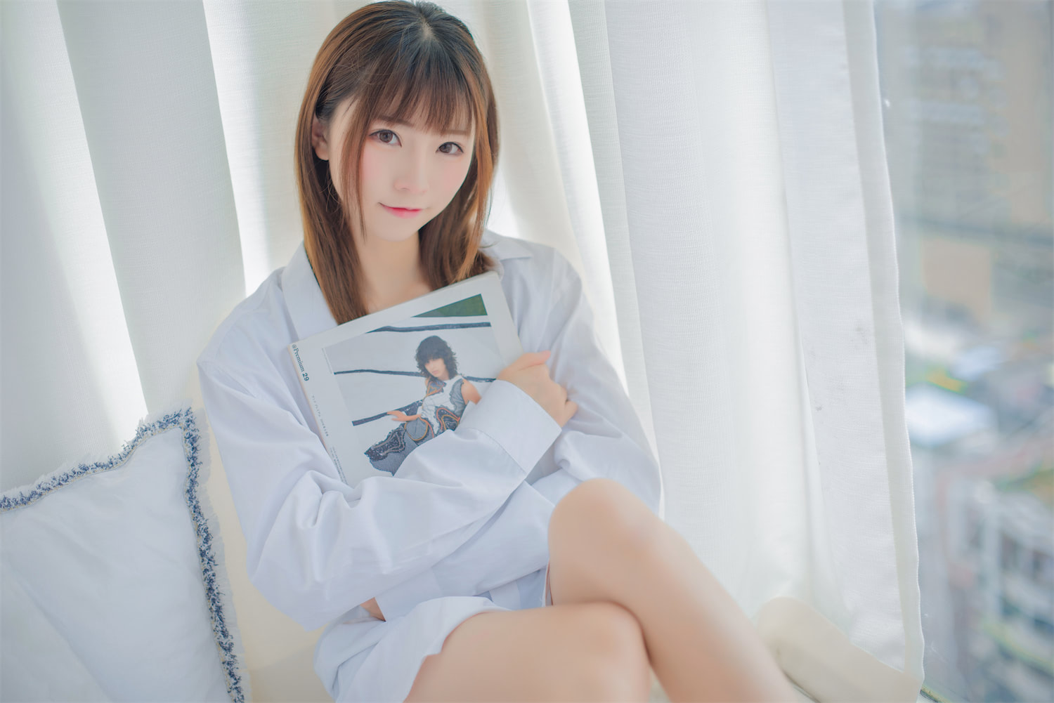 绮太郎Kitaro 白色衬衫1