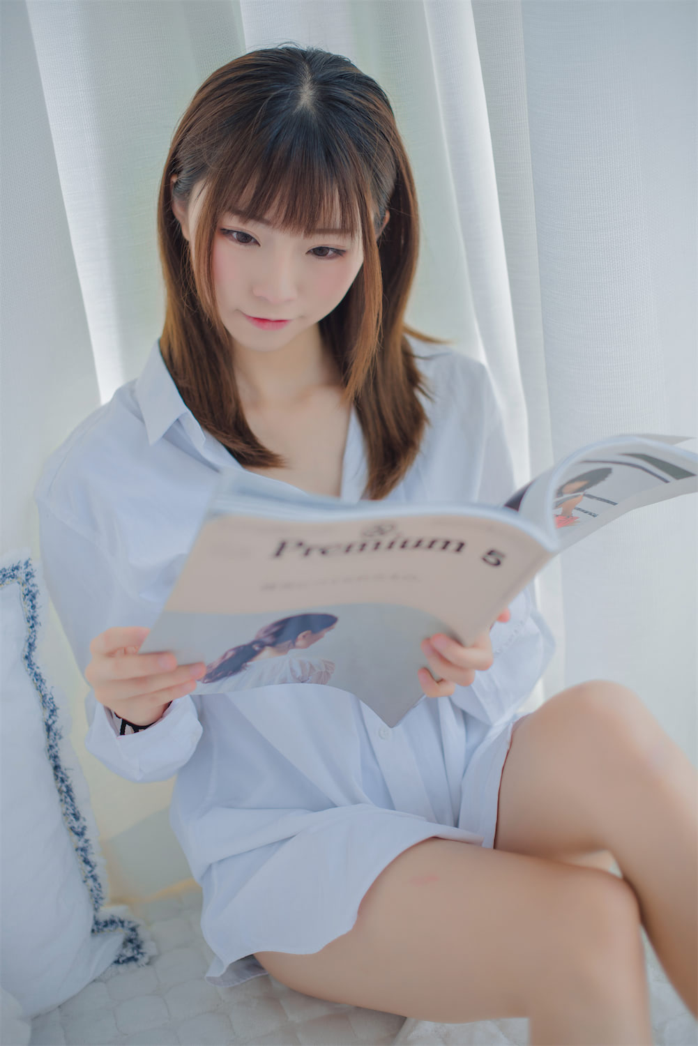 绮太郎Kitaro 白色衬衫4