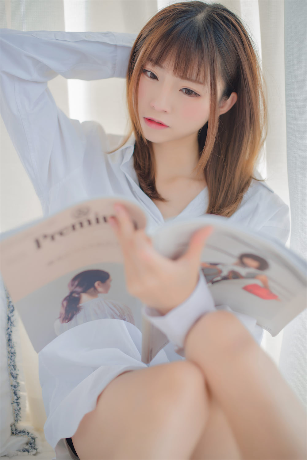 绮太郎Kitaro 白色衬衫5