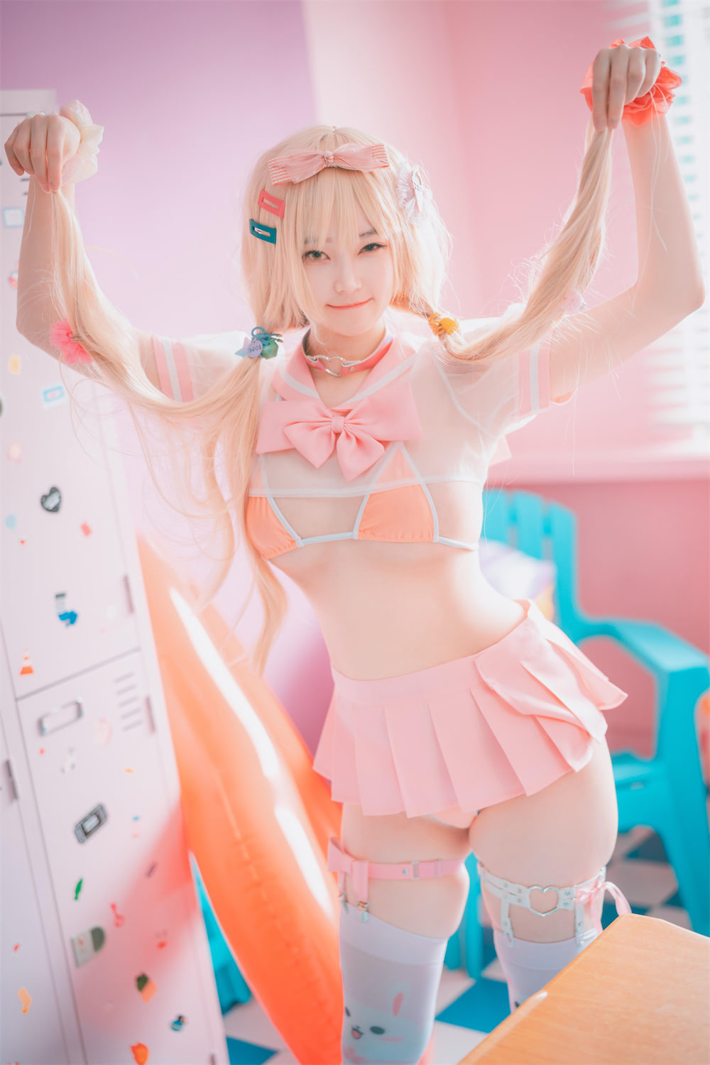Bambi 超粉嫩水手服4