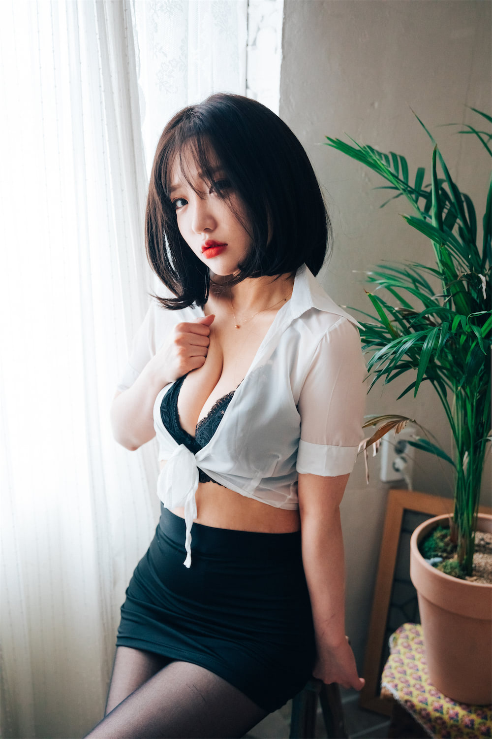 손예은孫樂樂 女职员假日3