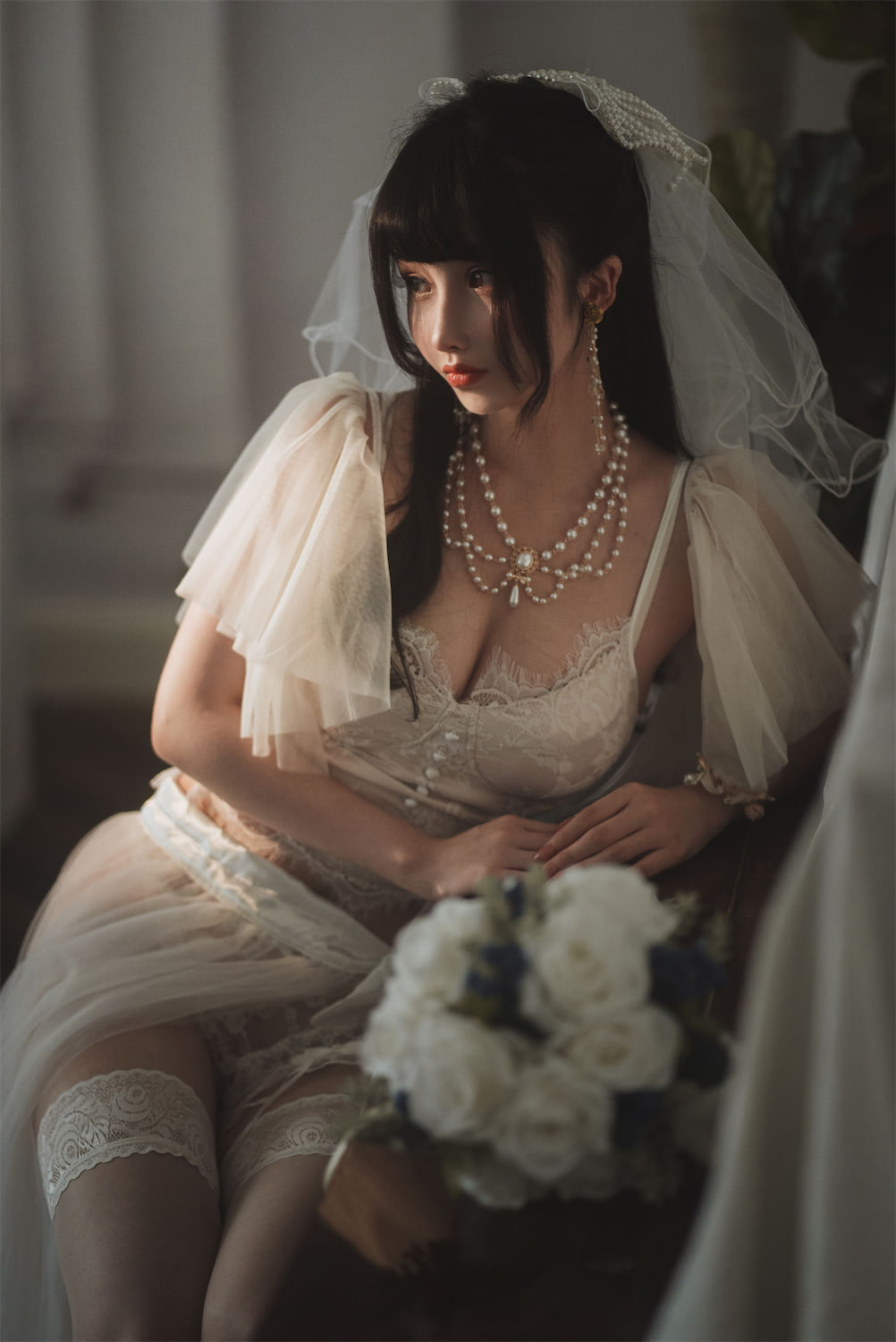 Rioko凉凉子 透明婚纱2