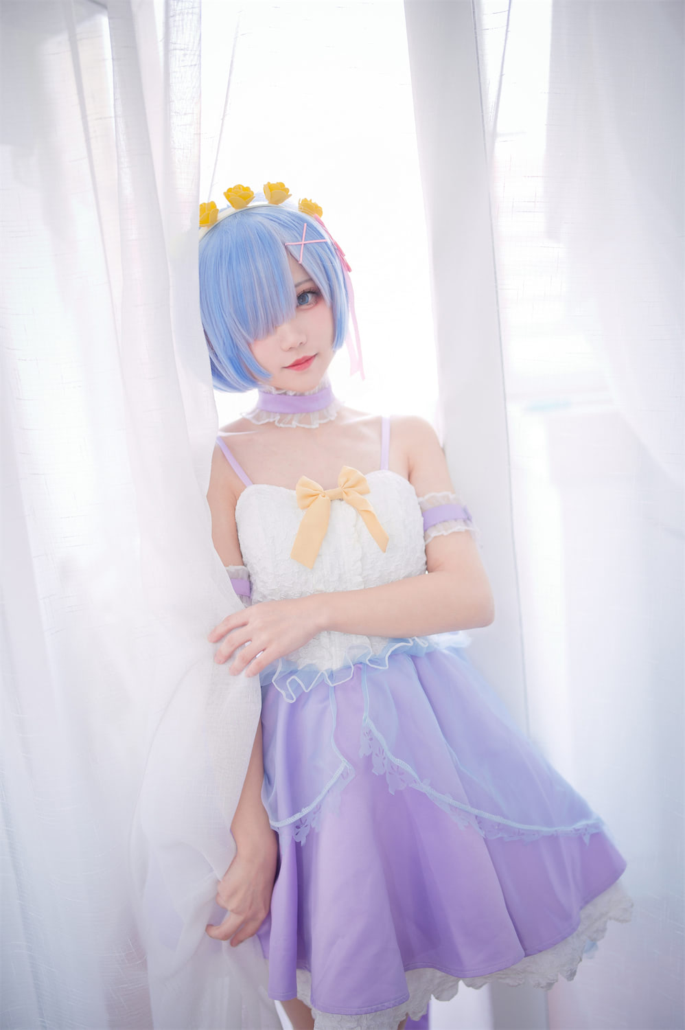 花柒Hana 蕾姆CLEAR DRESS5