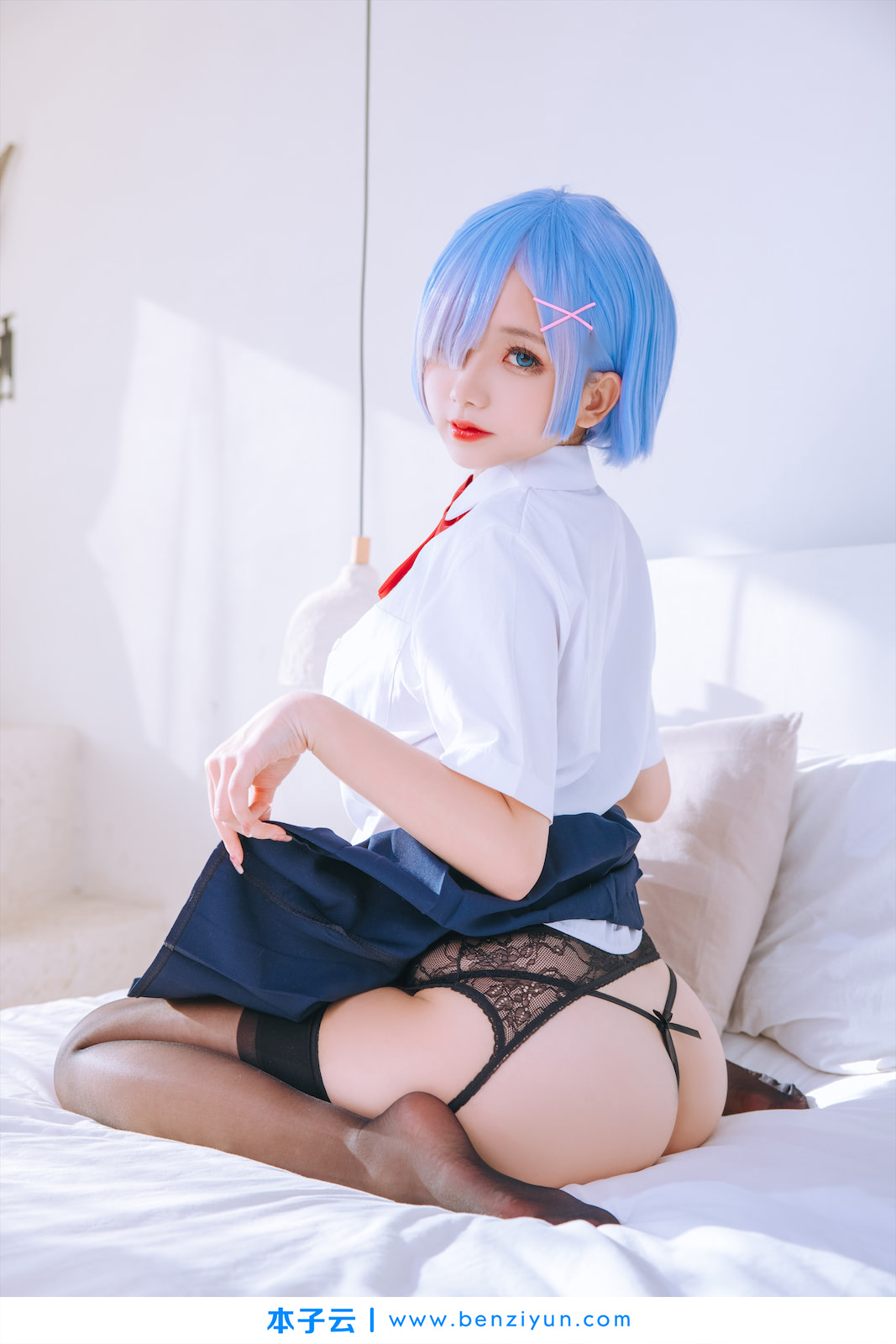 日奈娇 蕾姆jk制服5