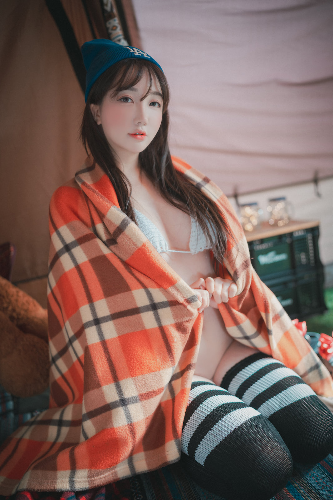 손예은孫樂樂 Romantic Winter Glamping4