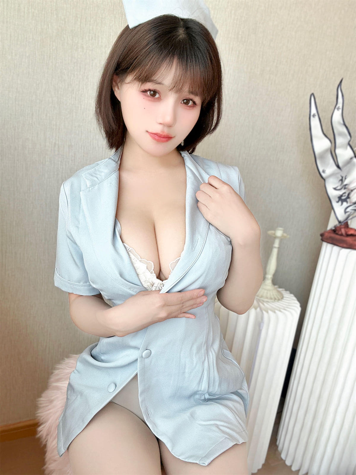 小仓千代w 护士女仆兔6