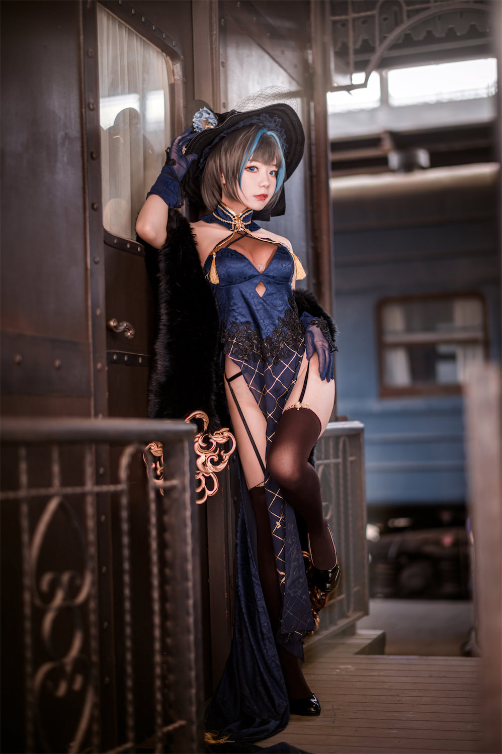 王胖胖u 柴郡旗袍3