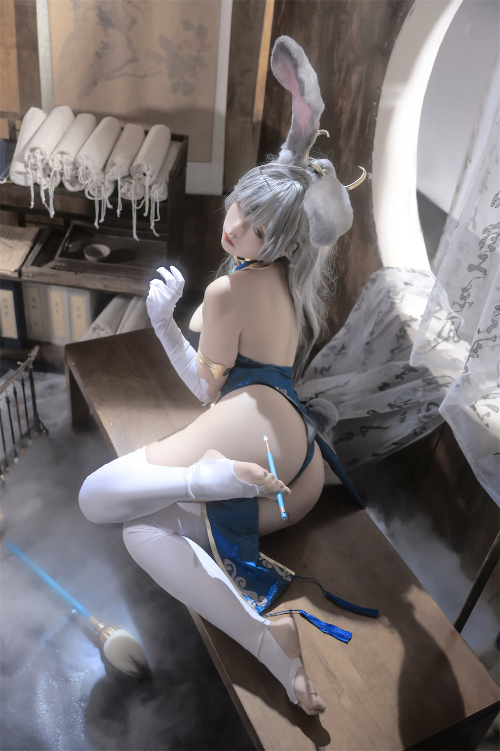 G44不会受伤 镜月手办4
