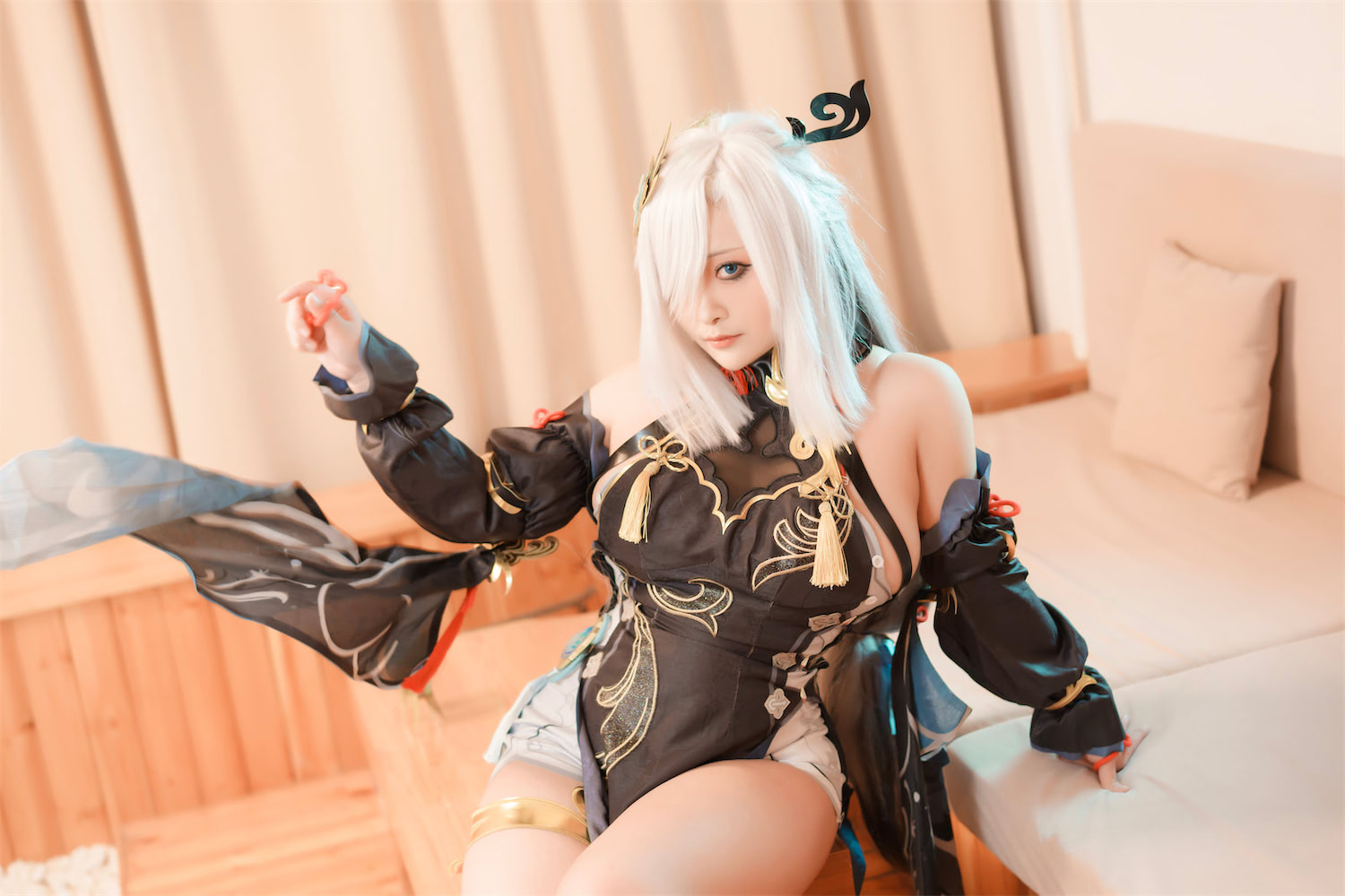 洛璃LoLiSAMA 原神申鹤冷花幽露3