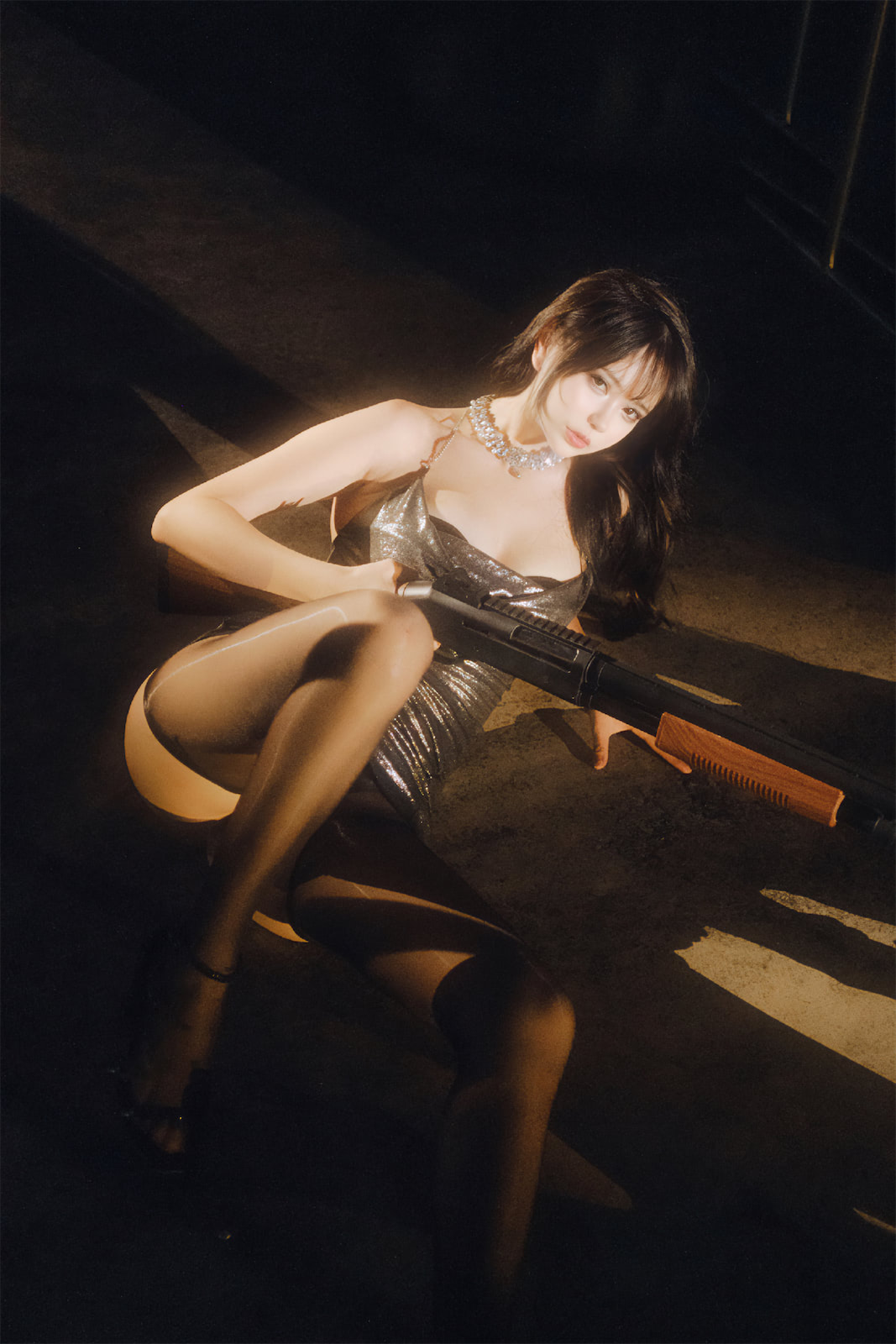 Tina很妖孽 夜色连衣裙3