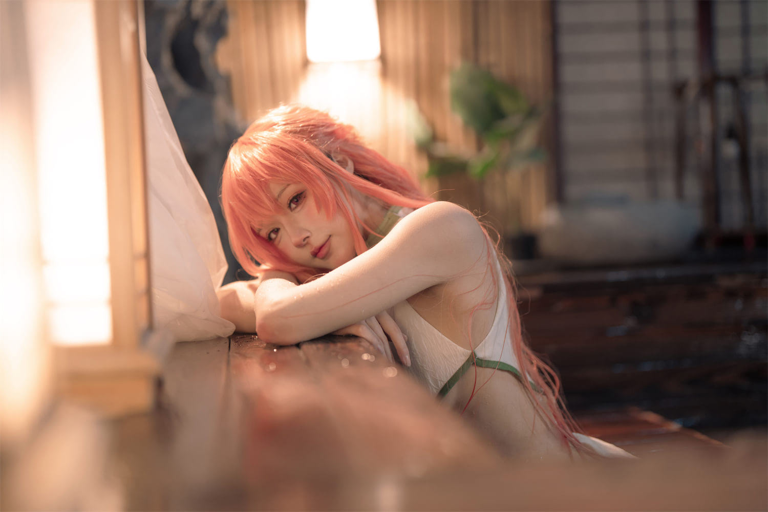 阿包也是兔娘 碧蓝航线英仙座旗袍4