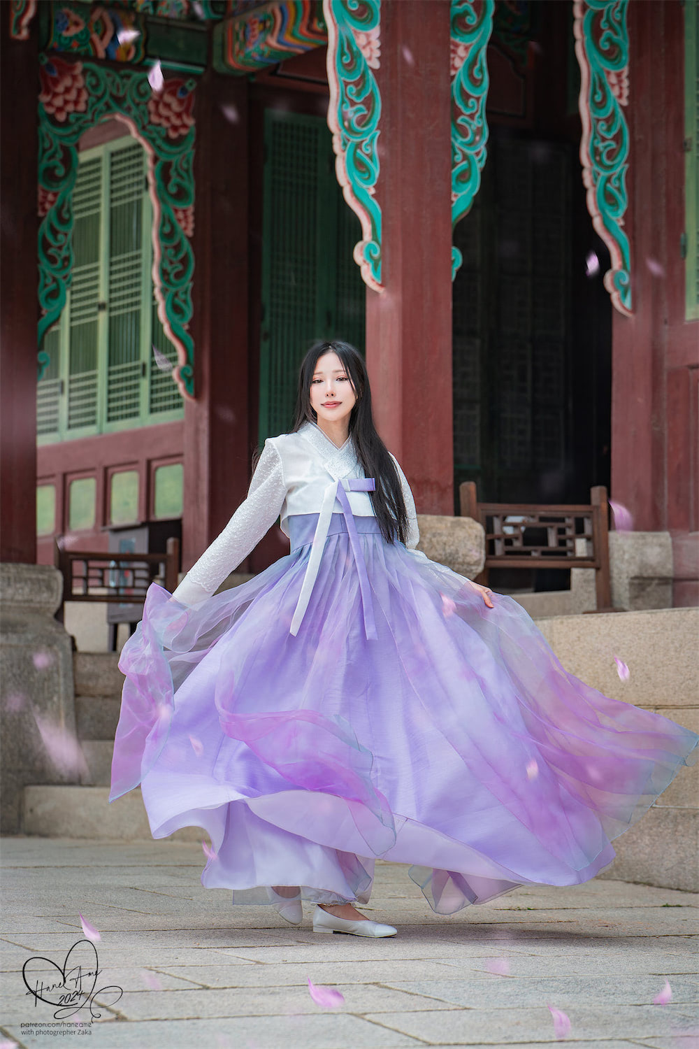 蔡同学 韩国汉服1