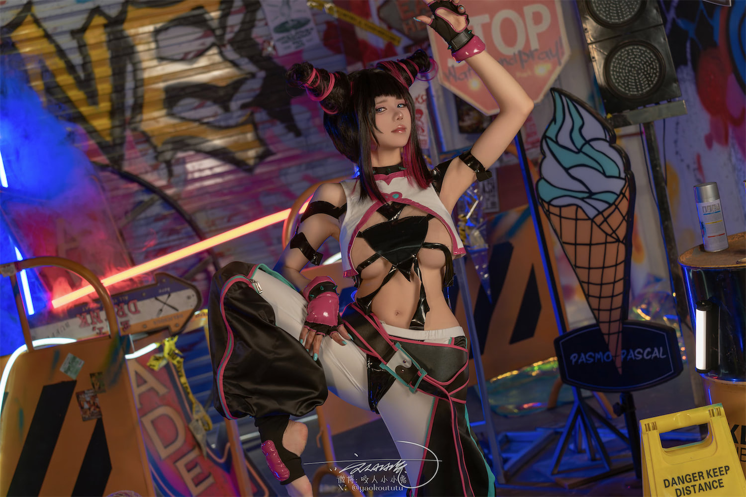 咬一口兔娘 街霸韩蛛俐1