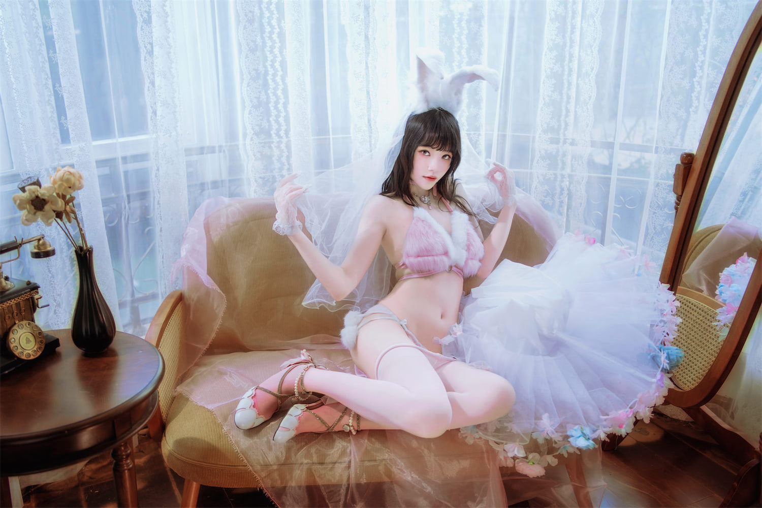 桜桃喵 花嫁兔3