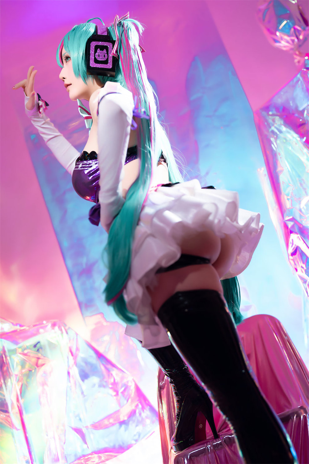 星之迟迟 初音未来喵斯快跑5