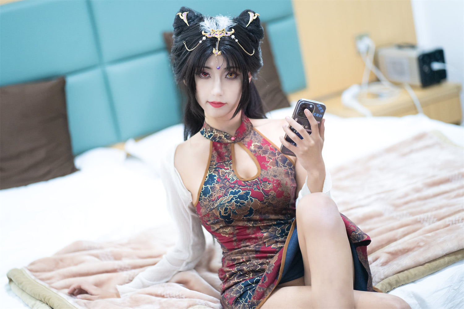 职业奶妈三水子 玉玲珑旗袍5