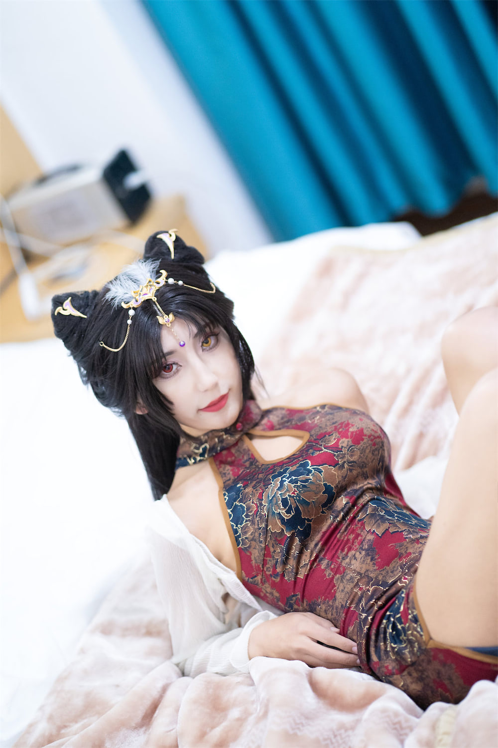 职业奶妈三水子 玉玲珑旗袍4