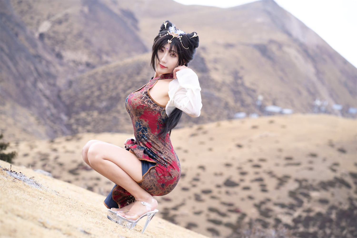 职业奶妈三水子 玉玲珑旗袍2