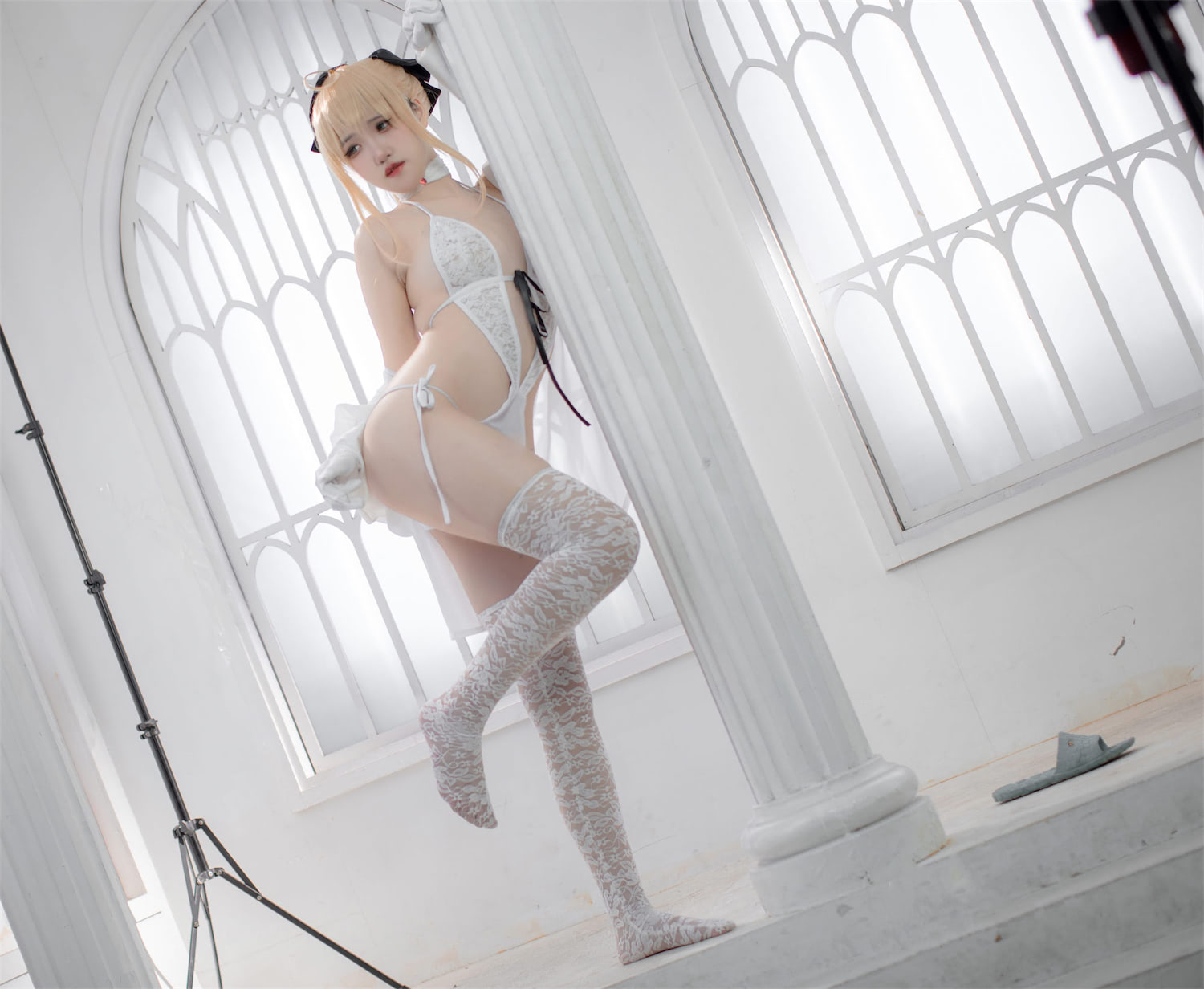 阿薰kaOri 白色Saber3