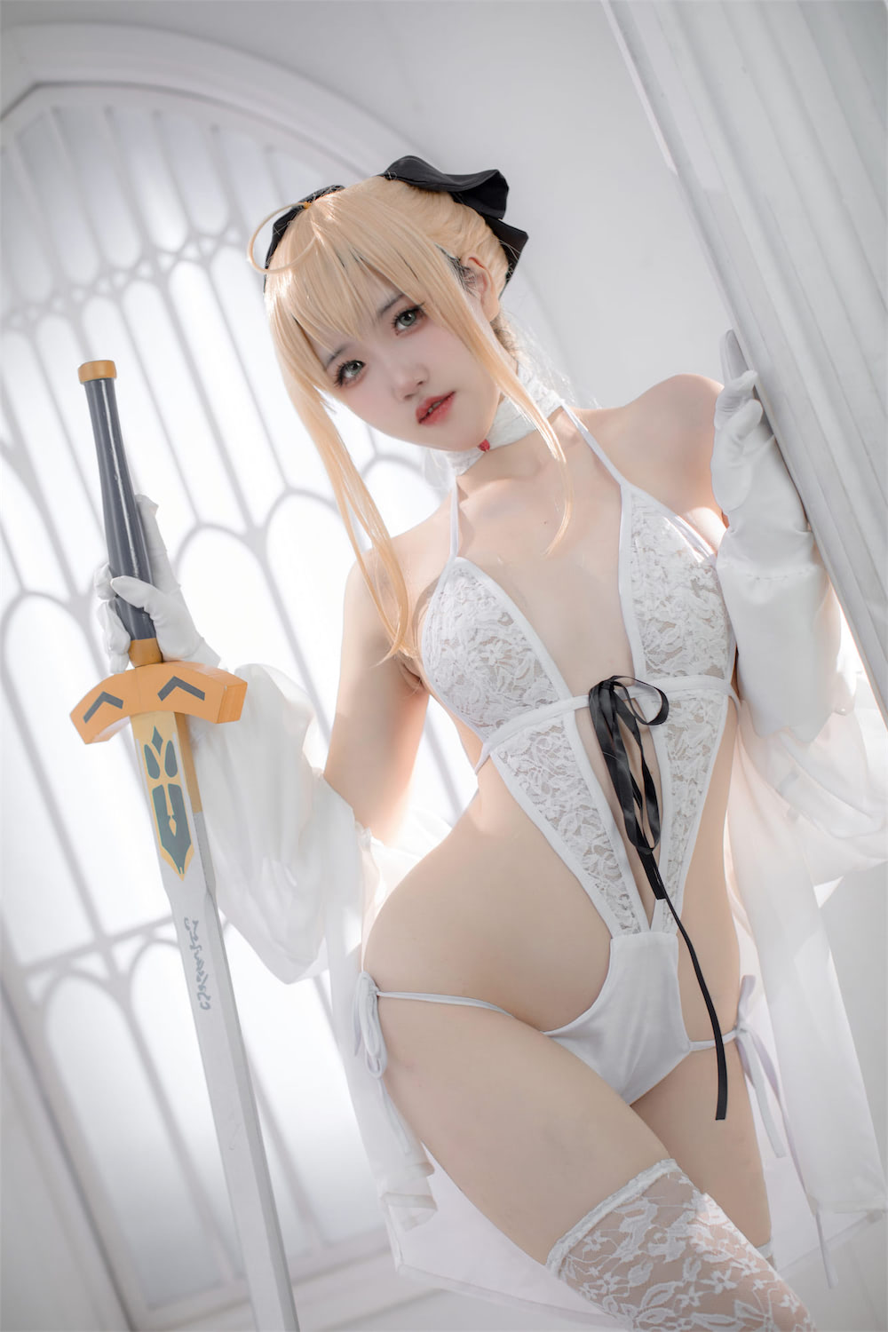 阿薰kaOri 白色Saber1