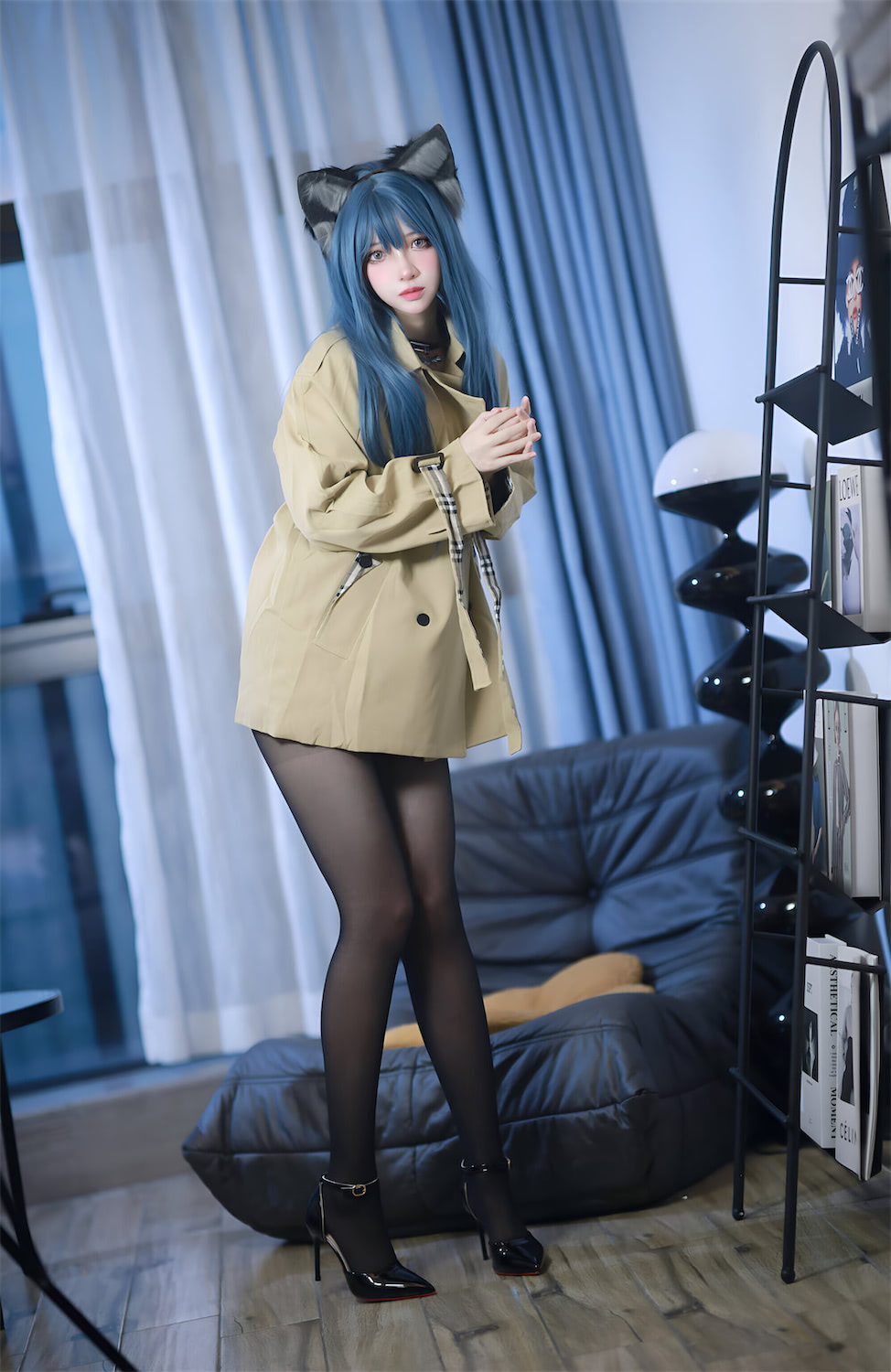 疯猫ss 生日本猫耳绑带束缚7