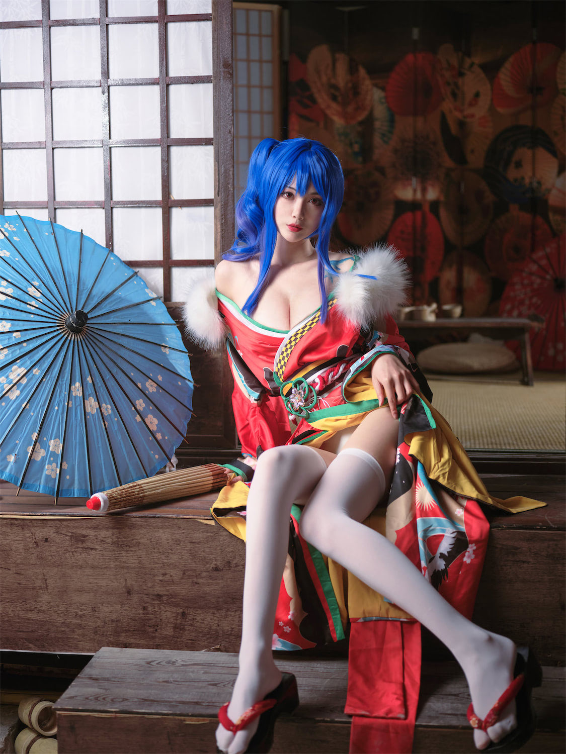 一米八的大梨子 大凤圣路易和服3