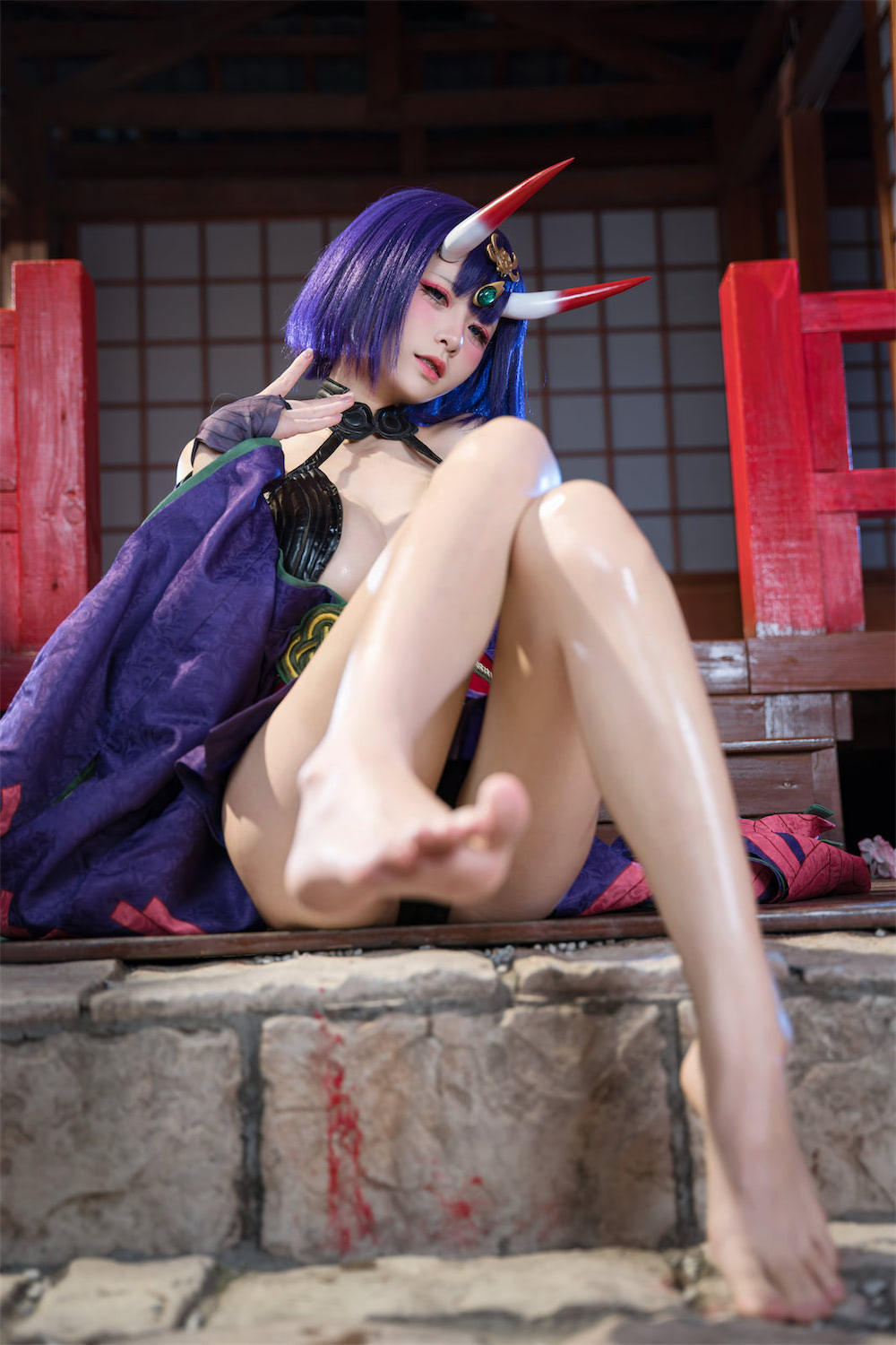 九柒喵 酒吞童子原皮4