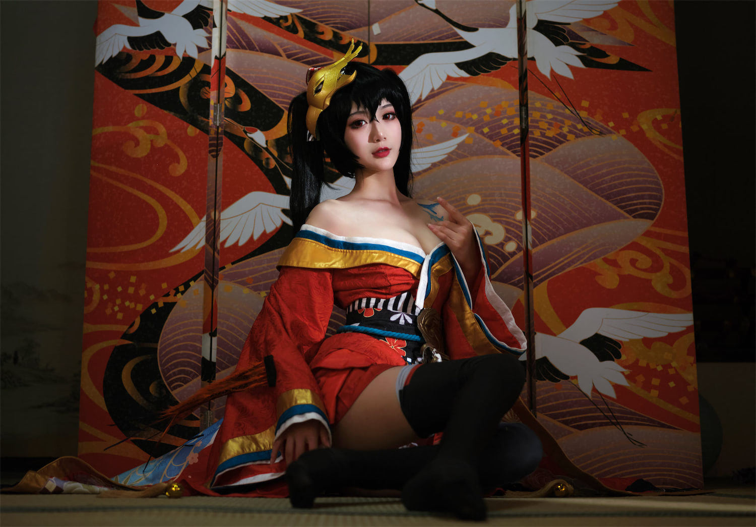 一米八的大梨子 大凤圣路易和服7