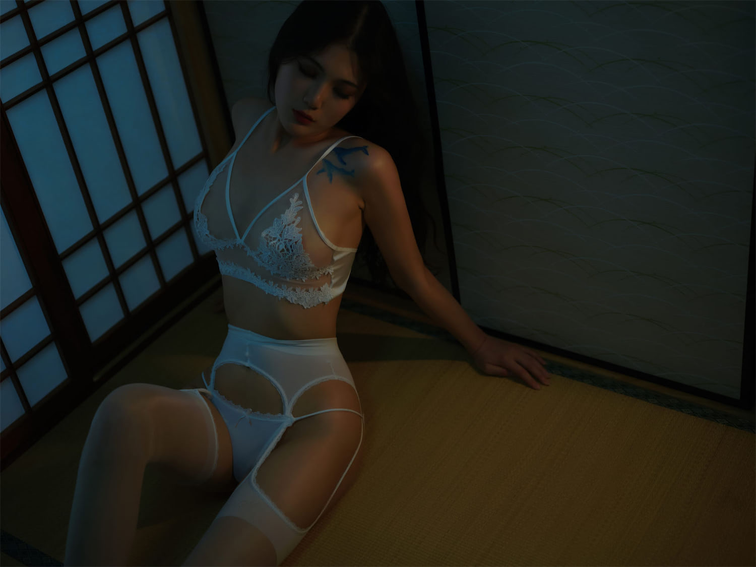 一米八的大梨子 复活黑白3