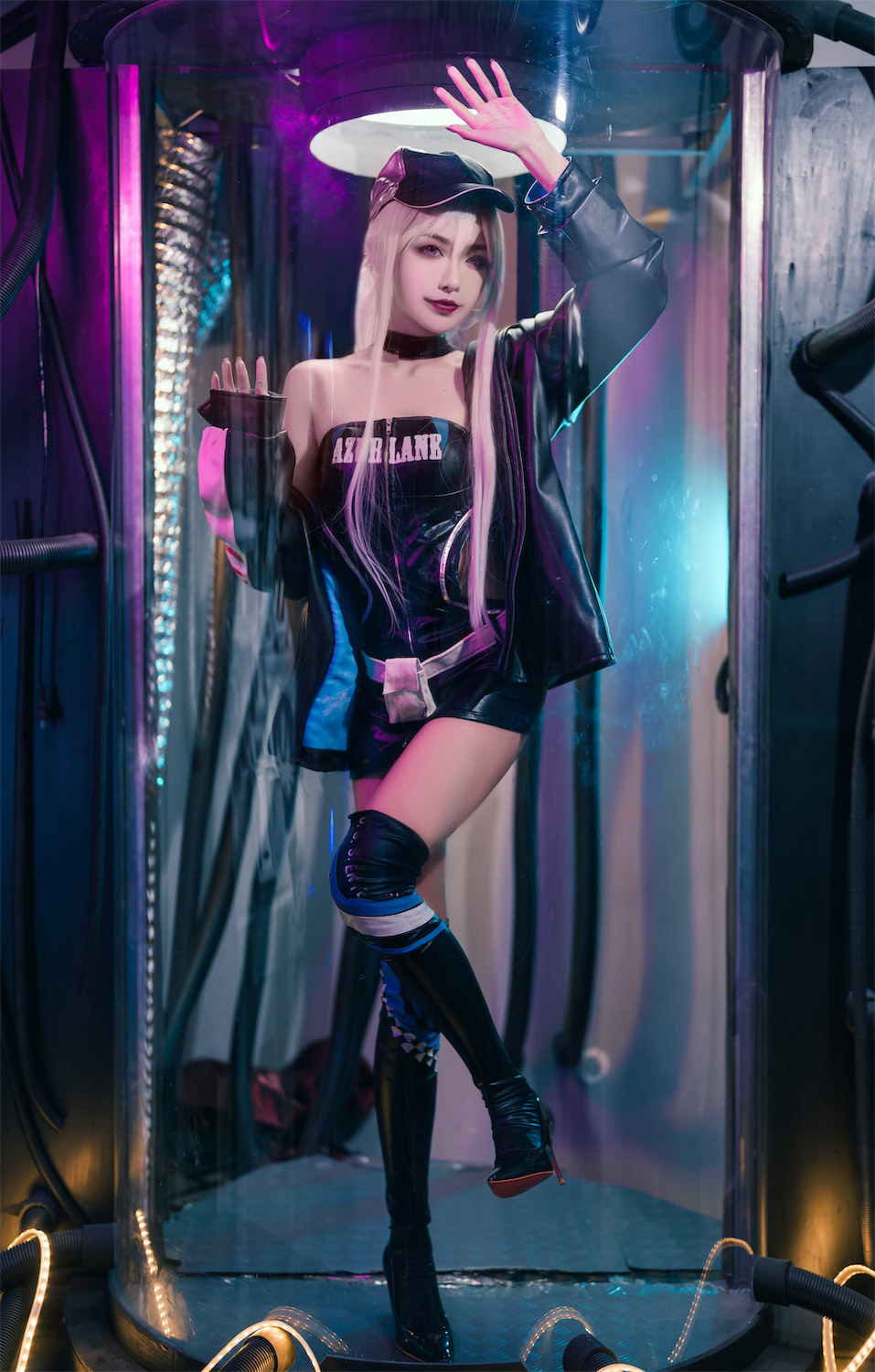 源纱希喵喵喵 狮蝎企业赛车5