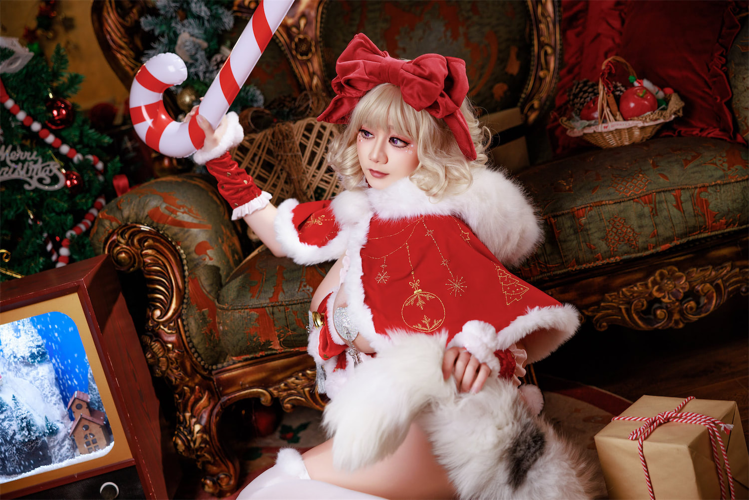 阿雪雪 圣诞雪精灵1