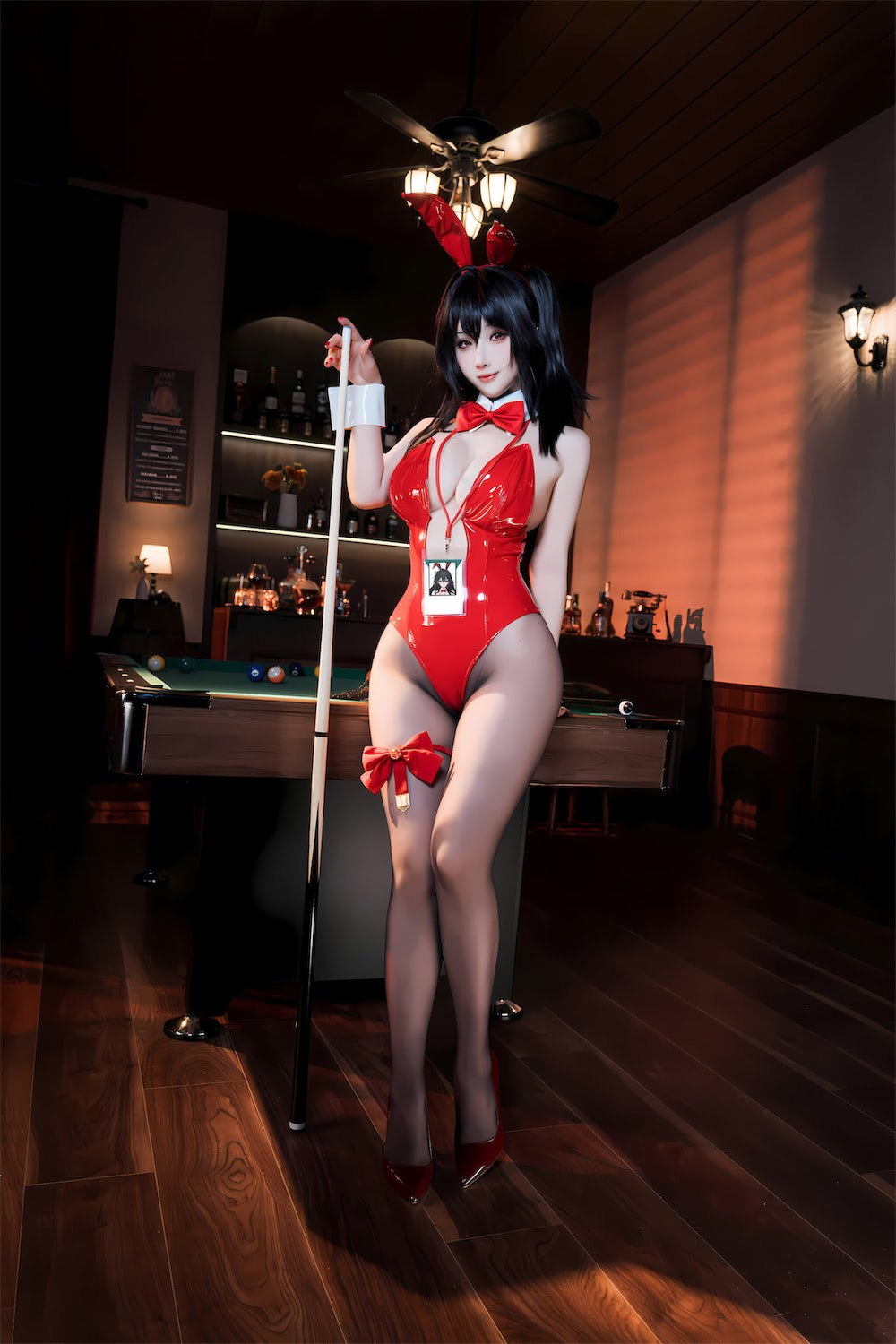 Rioko凉凉子 大凤桌球兔女郎8