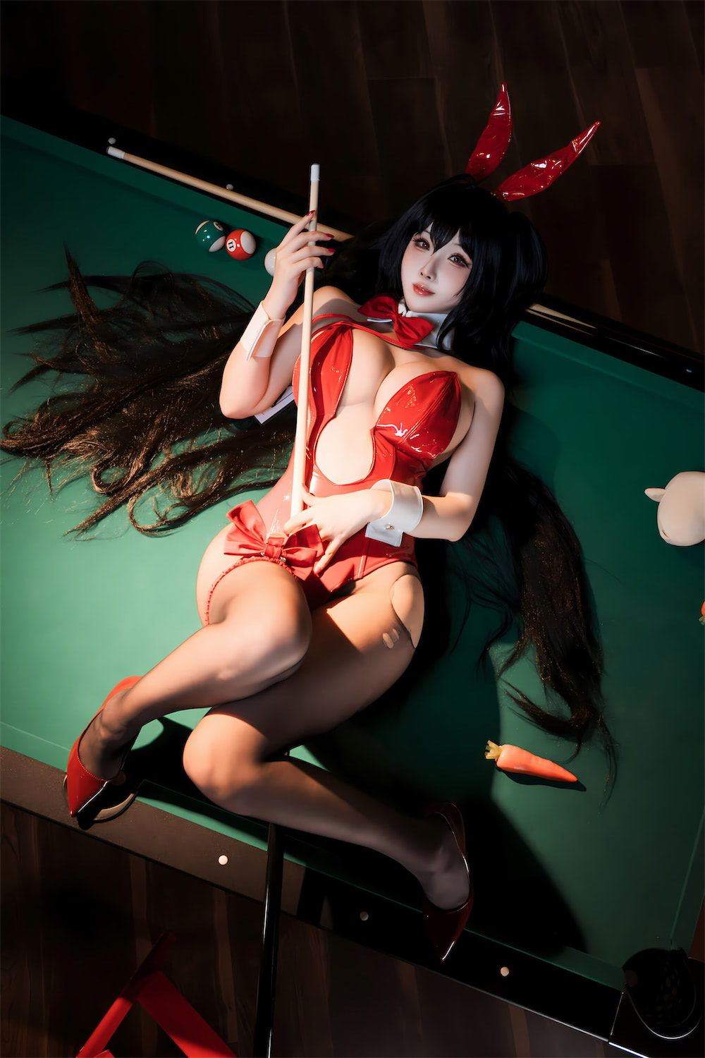 Rioko凉凉子 大凤桌球兔女郎3