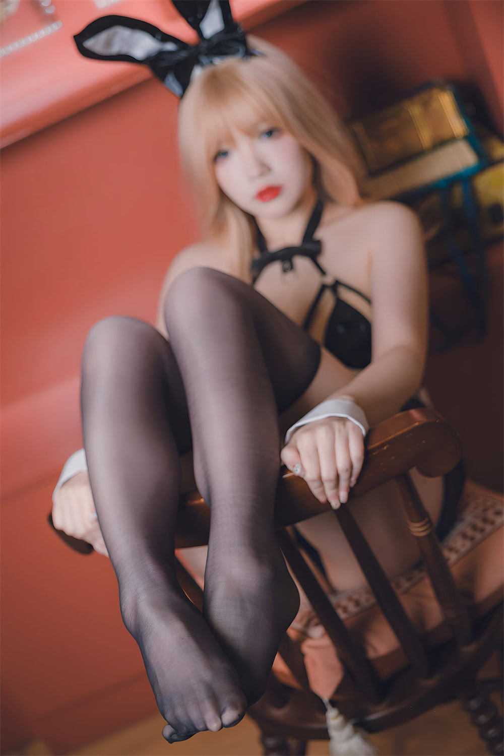 雪晴Astra 金发兔女郎5