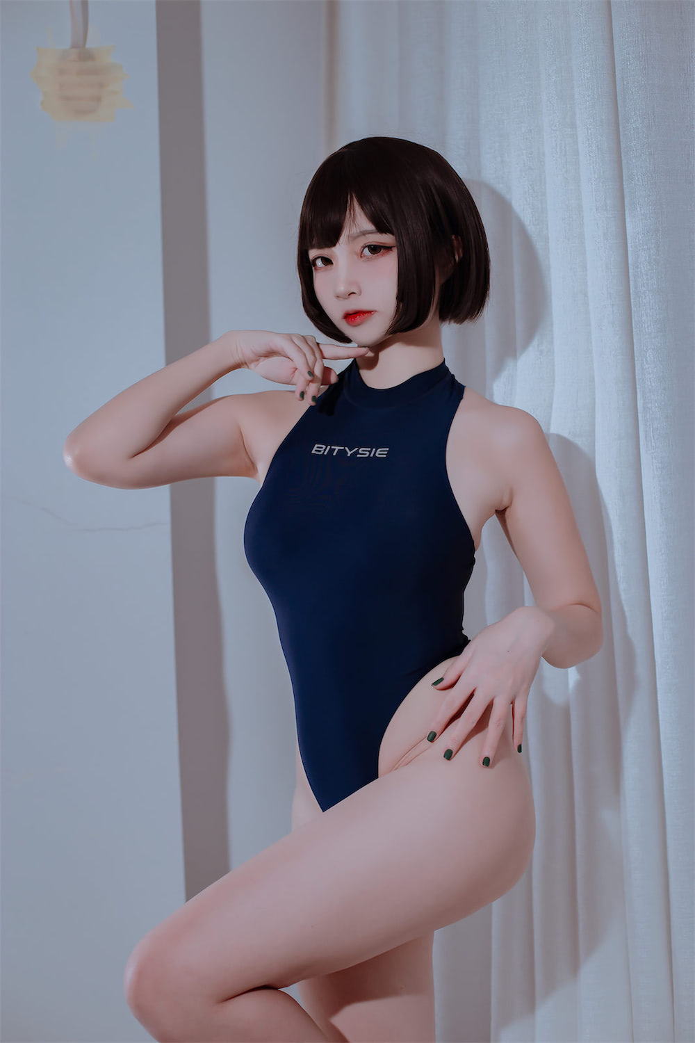 二佐Nisa 私房竞泳爱宕万圣节1