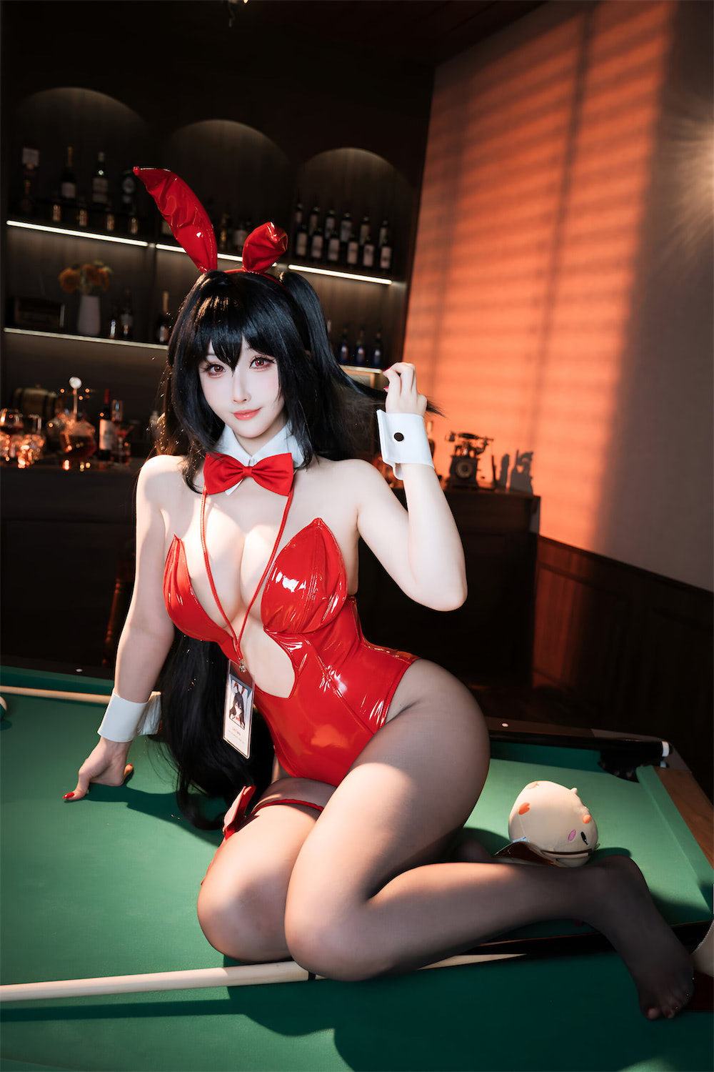 Rioko凉凉子 大凤桌球兔女郎1