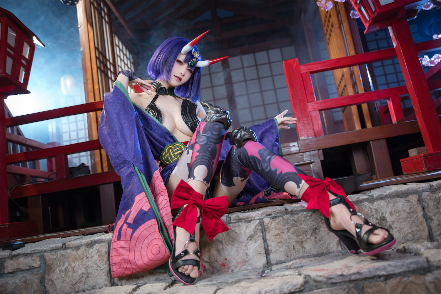 九柒喵 酒吞童子原皮6