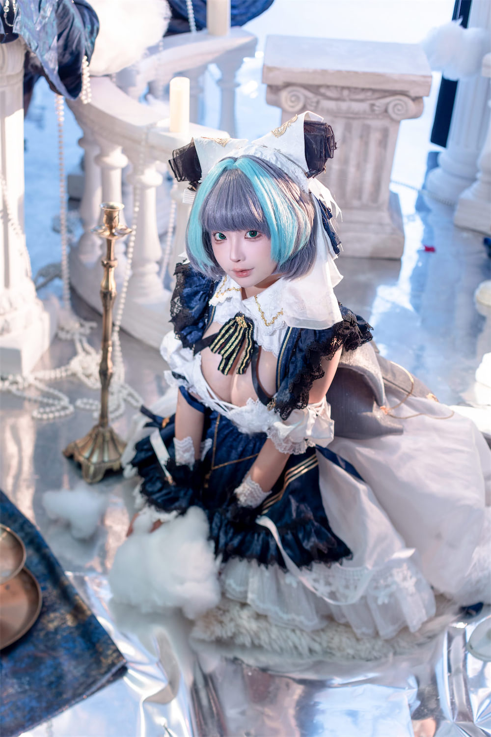 蠢沫沫 柴郡女仆玉玲珑僵尸娘3