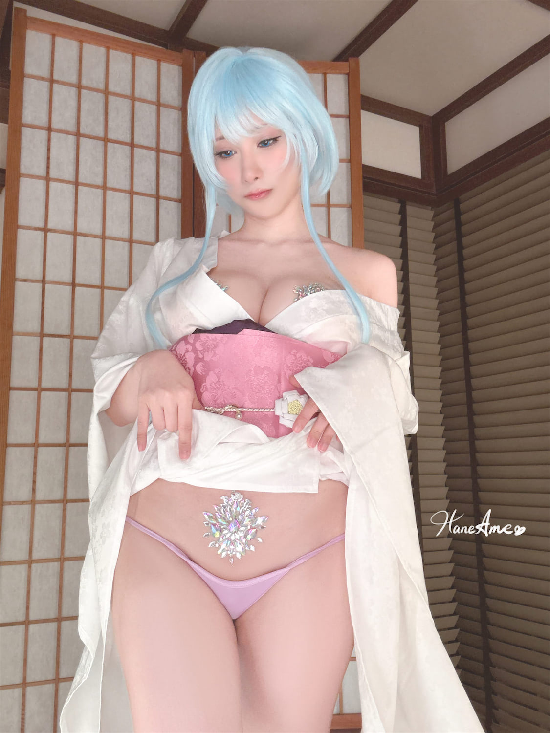 蔡同学 地狱老师神眉雪女4