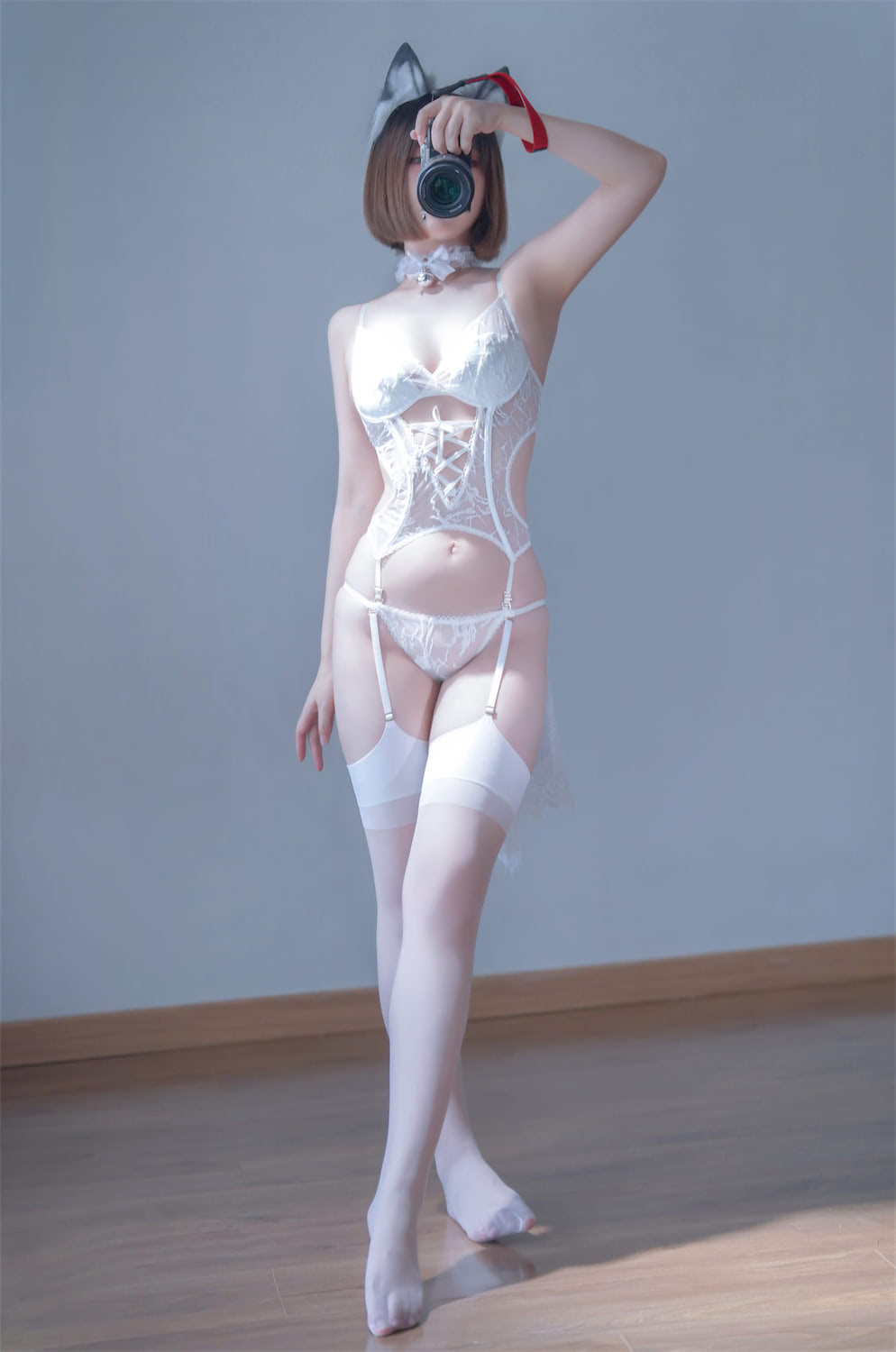 半半子 纯白花嫁兽耳4