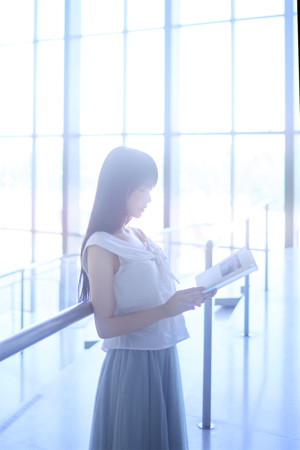 Shika小鹿鹿 春节旗袍柴郡图书馆3