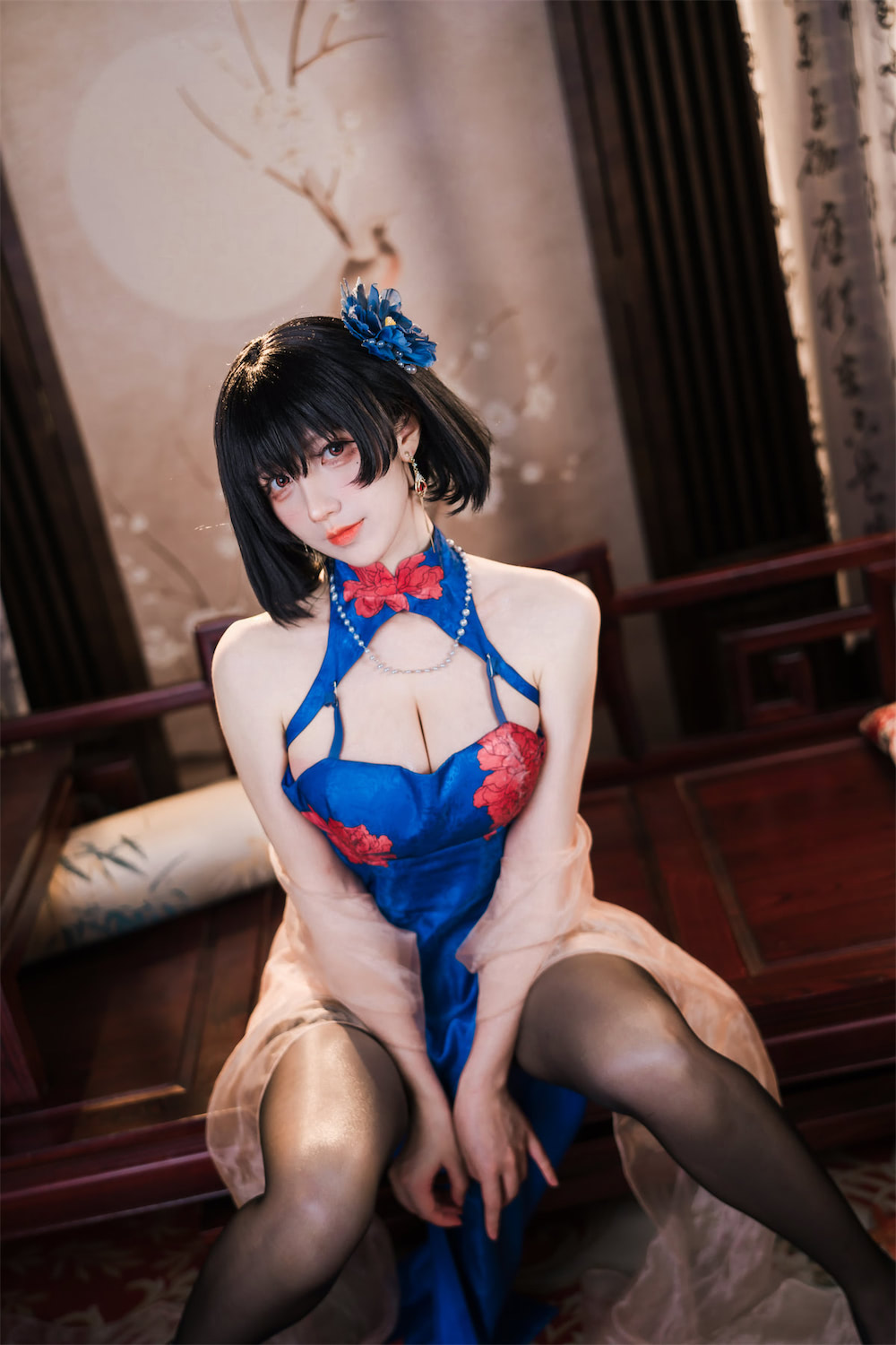 九曲Jean 建武旗袍8