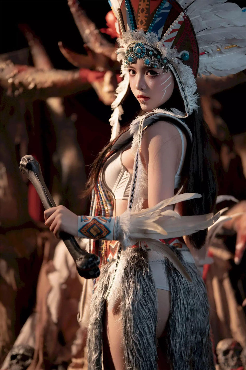 Bangni邦尼 印第安紫舞龙9