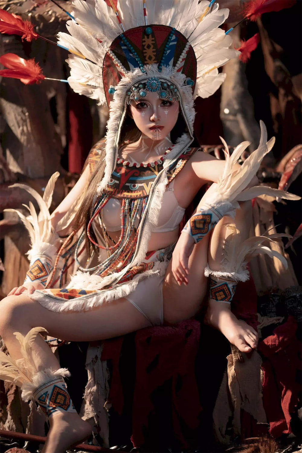 Bangni邦尼 印第安紫舞龙3