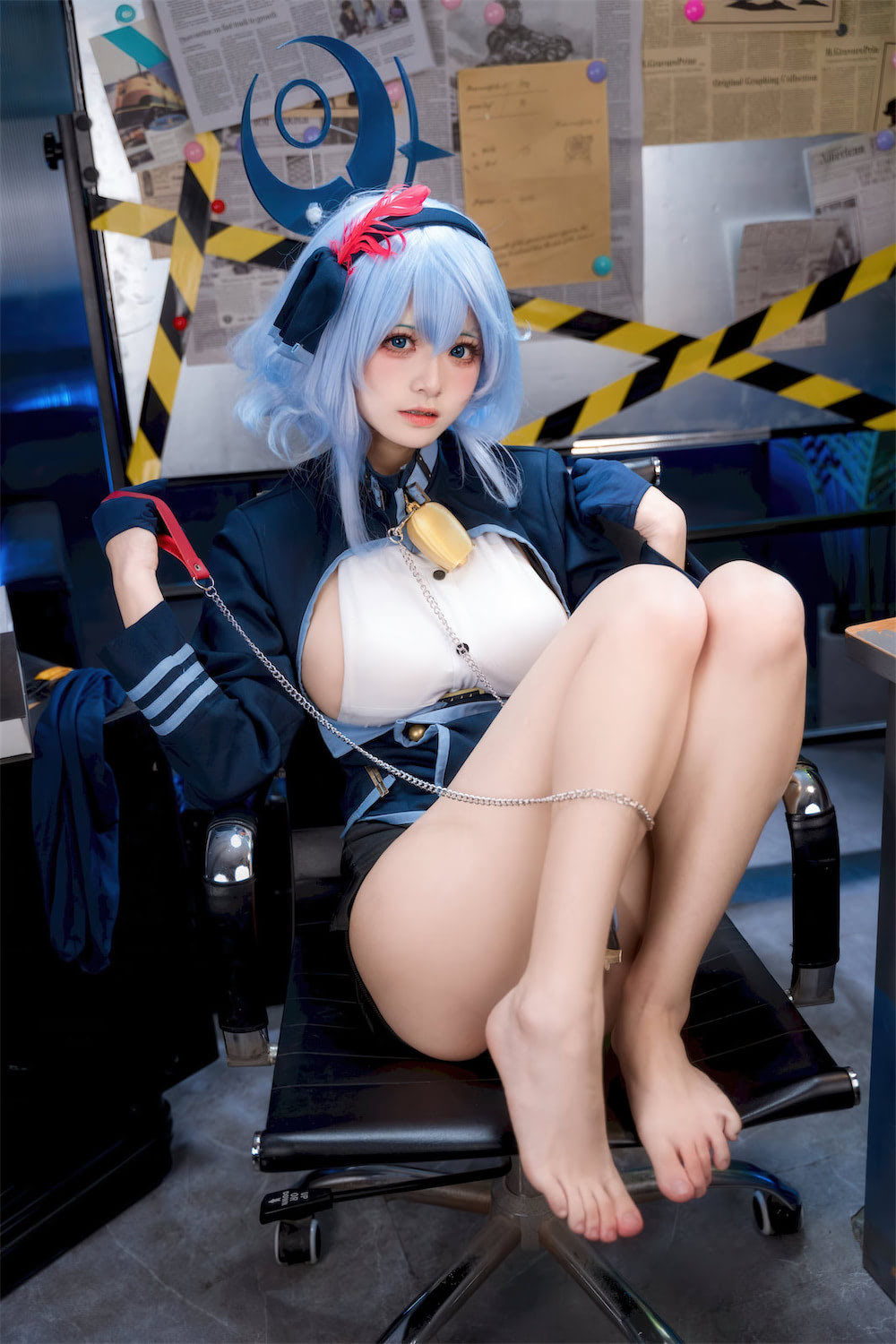 九柒喵 蔚蓝档案天雨亚子3