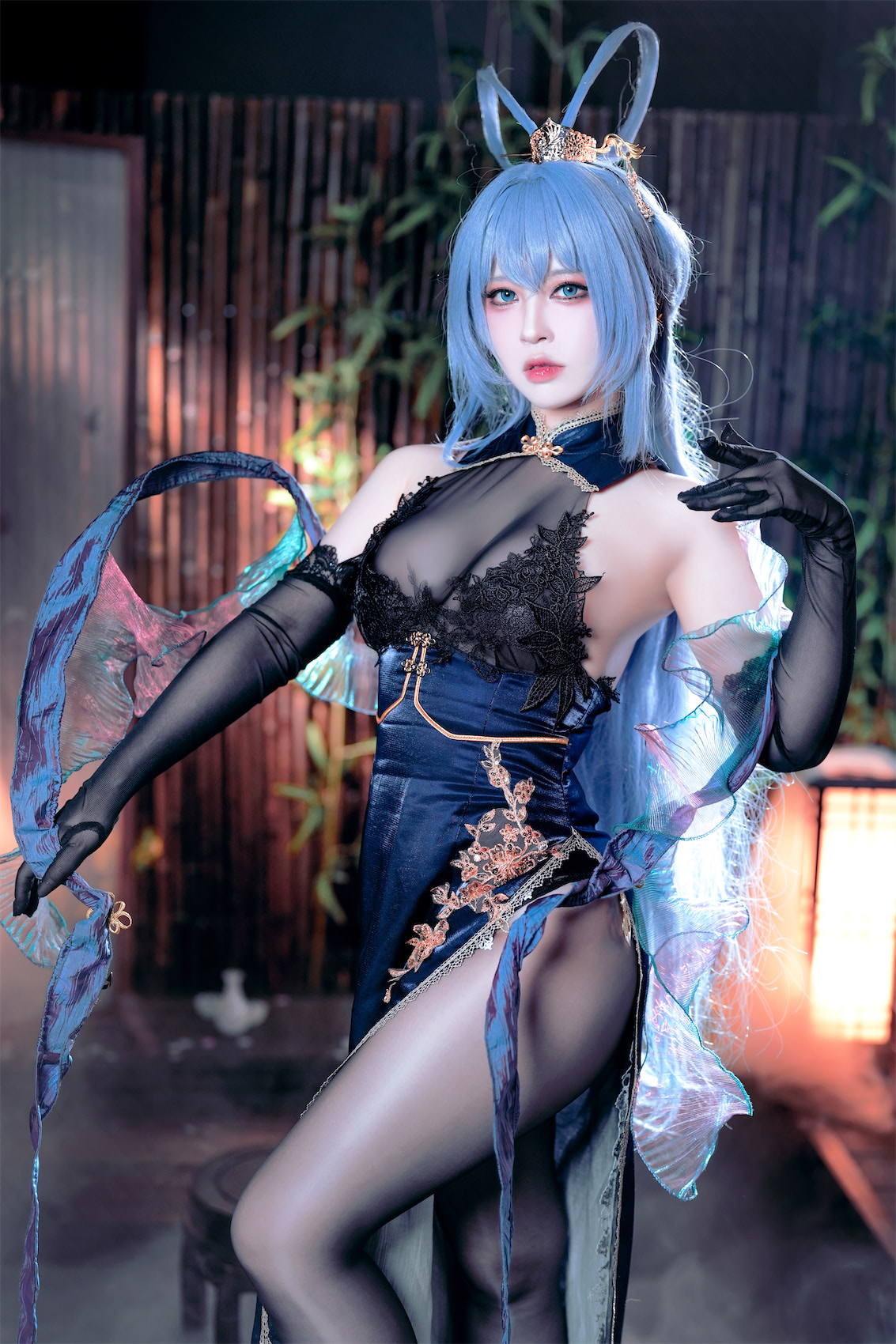 半半子 花园月下起舞1